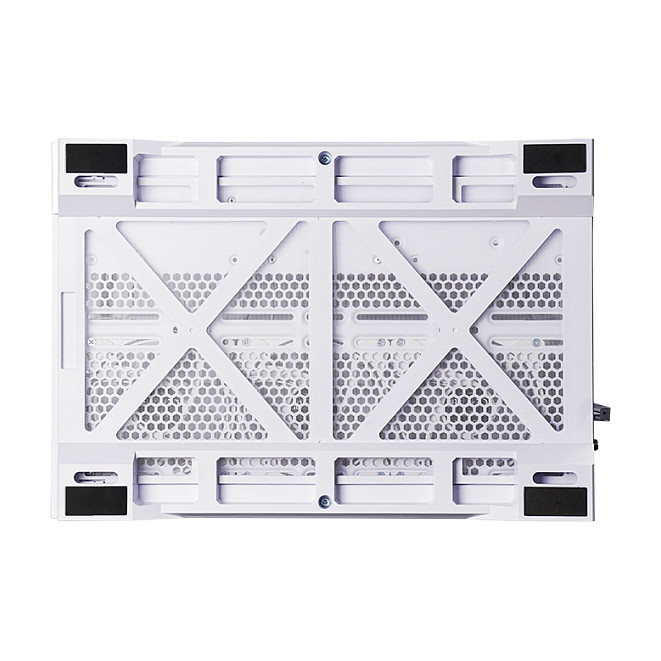 Kasë PC Chieftec Visio GM-30W-TG-OP / Cube / ATX / 3x 120mm ARGB + 2x 120mm ARGB Fan / Tempered Glass / Dual Chamber / 360mm Radiator - Bardhë - 7