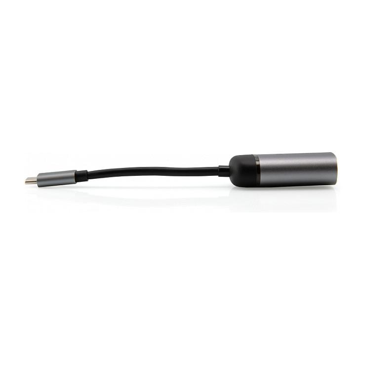 Adapter Verbatim 49146, USB-C në Gigabit Ethernet RJ-45, USB 3.1 Gen 1, 1 Gbps, Kabllo 10 cm – Zezë/Argjend - 5