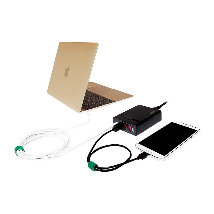 Karikues LogiLink PA0122, 3x USB-A, 1x USB-C, Power Delivery, 72 W - Zezë - 7