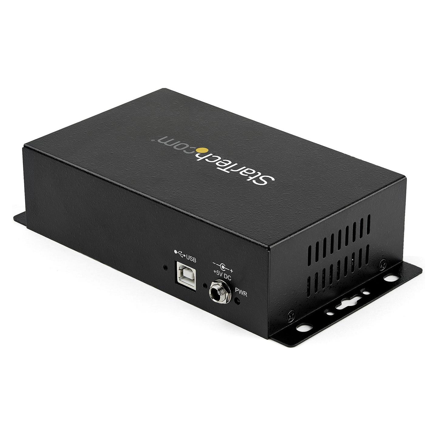 Hub Serial USB StarTech.com ICUSB2328I, USB 2.0, 8x Serial RS-232 DB9, deri në 921.6Kbps, FTDI FT232RL, Montim DIN Rail + Mur - Zezë - 2