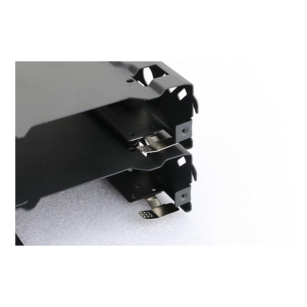 Mbajtëse për HDD Phanteks Stackable, 2×3.5", Metal - Zezë - 5