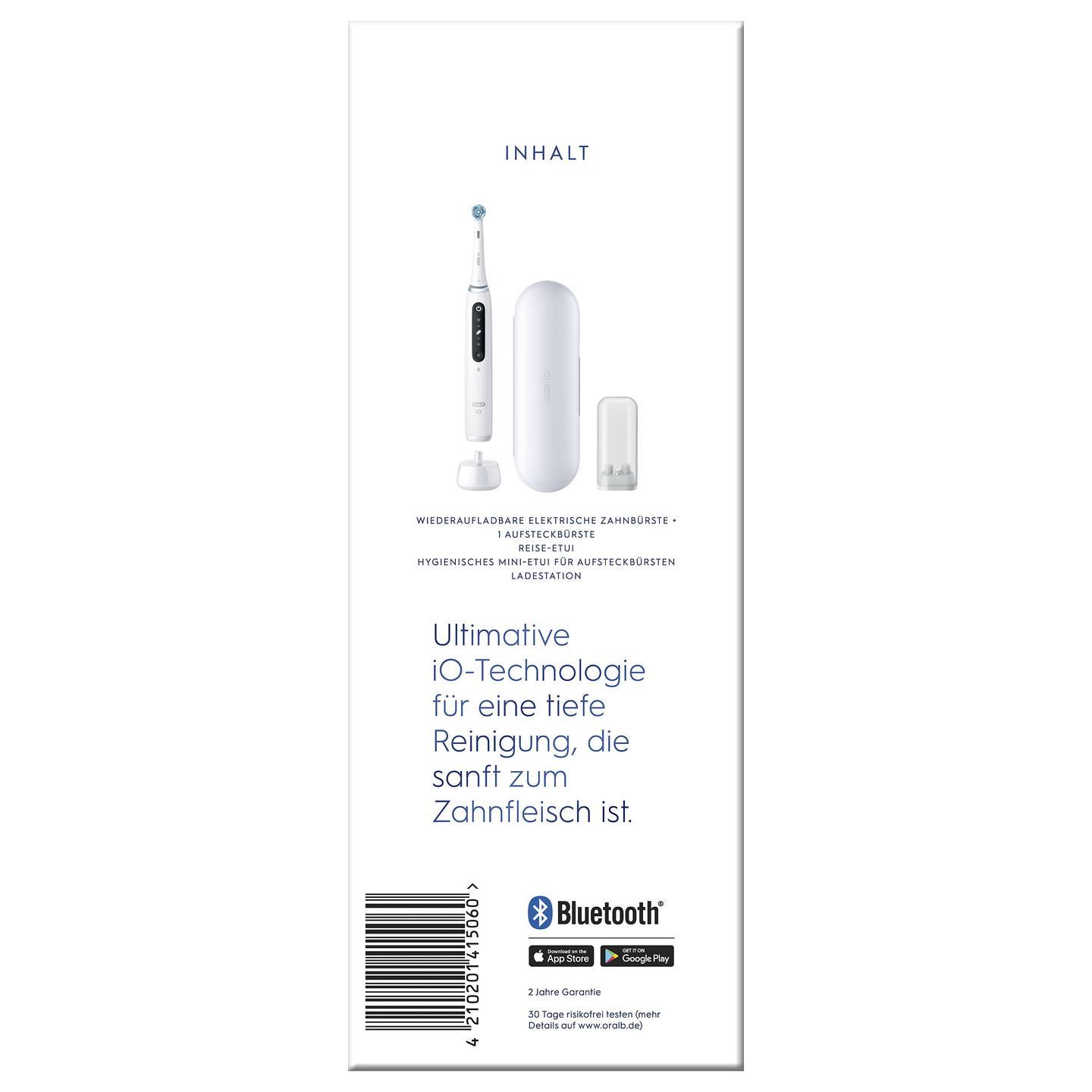 Furçë dhëmbësh elektrike Oral-B iO Series 5 / 5 Modalitete / Bluetooth / Smart Pressure Sensor / Timer – Bardhë - 4