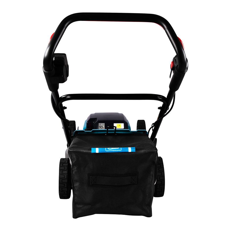 Kositëse Bari me Bateri Makita DLM530Z, 2x18V, 53cm, 20–100mm, 70L, Brushless - Blu/Zezë - 4