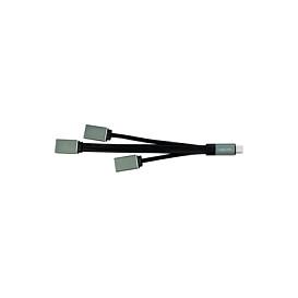 Splitter USB LogiLink UA0315 / USB-C / 3x USB-A / USB 3.2 Gen 1 / 5 Gbit/s - Zezë/Gjelbër - 3