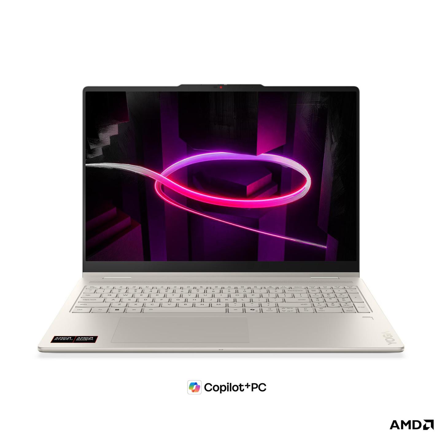 Laptop Lenovo Yoga 7 16AGP11 / 2-in-1 / Ryzen AI 9 465 / 32GB LPDDR5X / 1TB / 16" WUXGA OLED Touch 60Hz / Radeon 880M - Bardhë
