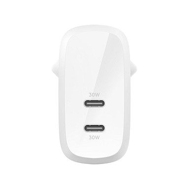 Aksesorë për telefon Belkin / BoostCharge Pro / 2x USB-C / Fast Charging – Bardhë - 2