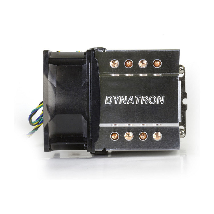 Ftohës për Procesor Dynatron A19 / 3U / Aktiv / 165W TDP / 80mm PWM Fan / Heatpipe Contact / AM4/AM5 - 4