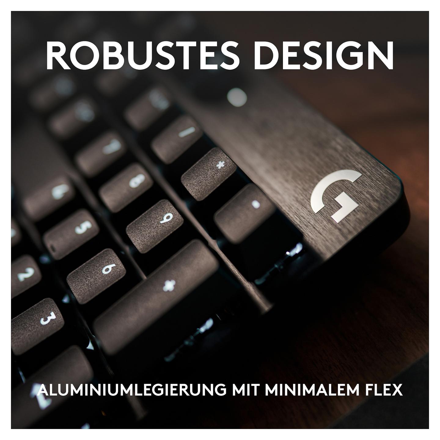 Tastierë Gaming Logitech G G413 SE / Wired / QWERTZ (CH) / Full-Size / Mekanike / PBT / 6-Key Rollover / USB / LED – Zezë - 10