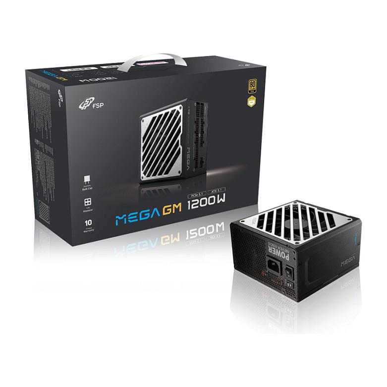 Furnizues Energjie FSP MEGA GM / 1200W / ATX 3.1 / 80 PLUS Gold / Fully Modular - Zezë - 2