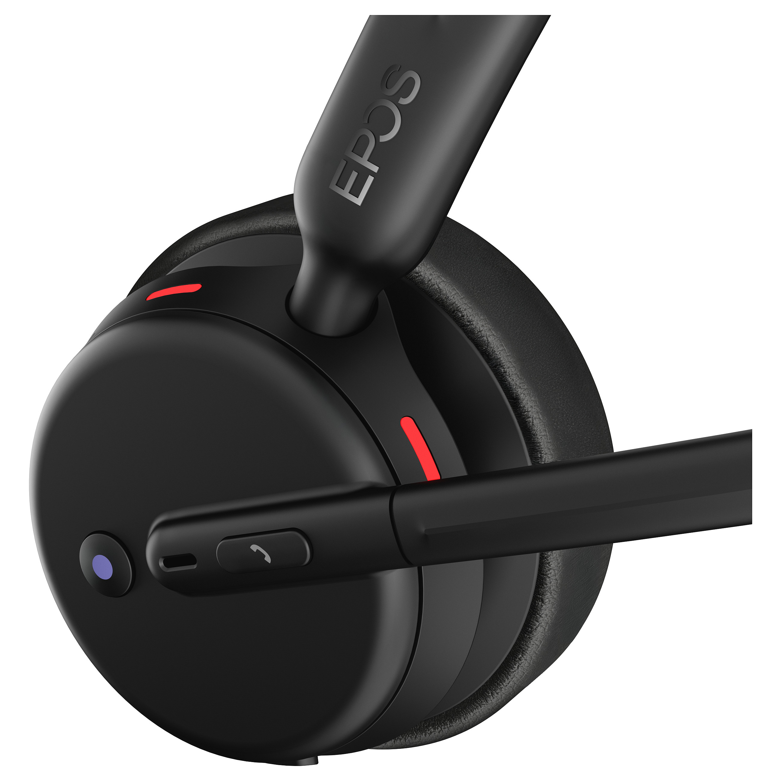 Kufje pa kabllo EPOS IMPACT 500 MS UC ANC WL / Bluetooth 5.3 / USB-C - Zezë - 2