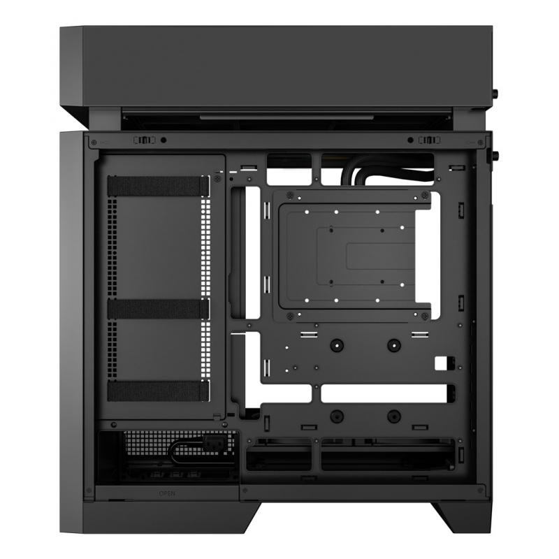 Kasë DeepCool CL6600 / Mid-Tower ATX / Tempered Glass / Me AIO 360mm ARGB / 2x120mm ARGB – Zezë - 5