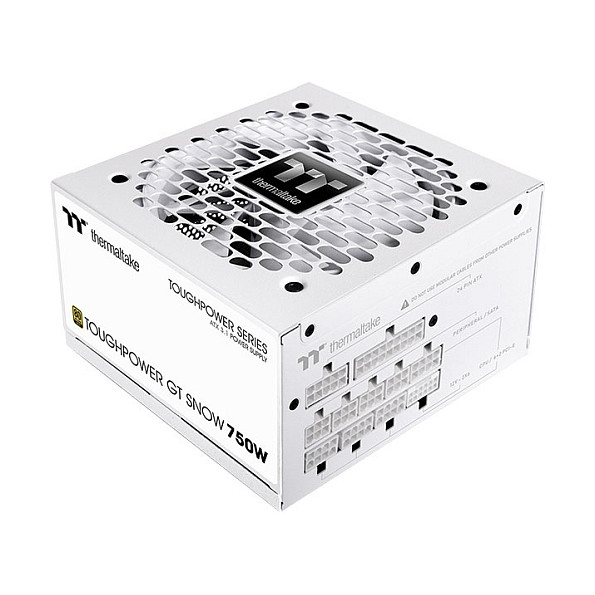 Furnizues Energjie Thermaltake Toughpower GT Snow / 750W / ATX 3.1 / 80 PLUS Gold / Fully Modular - Bardhë - 3