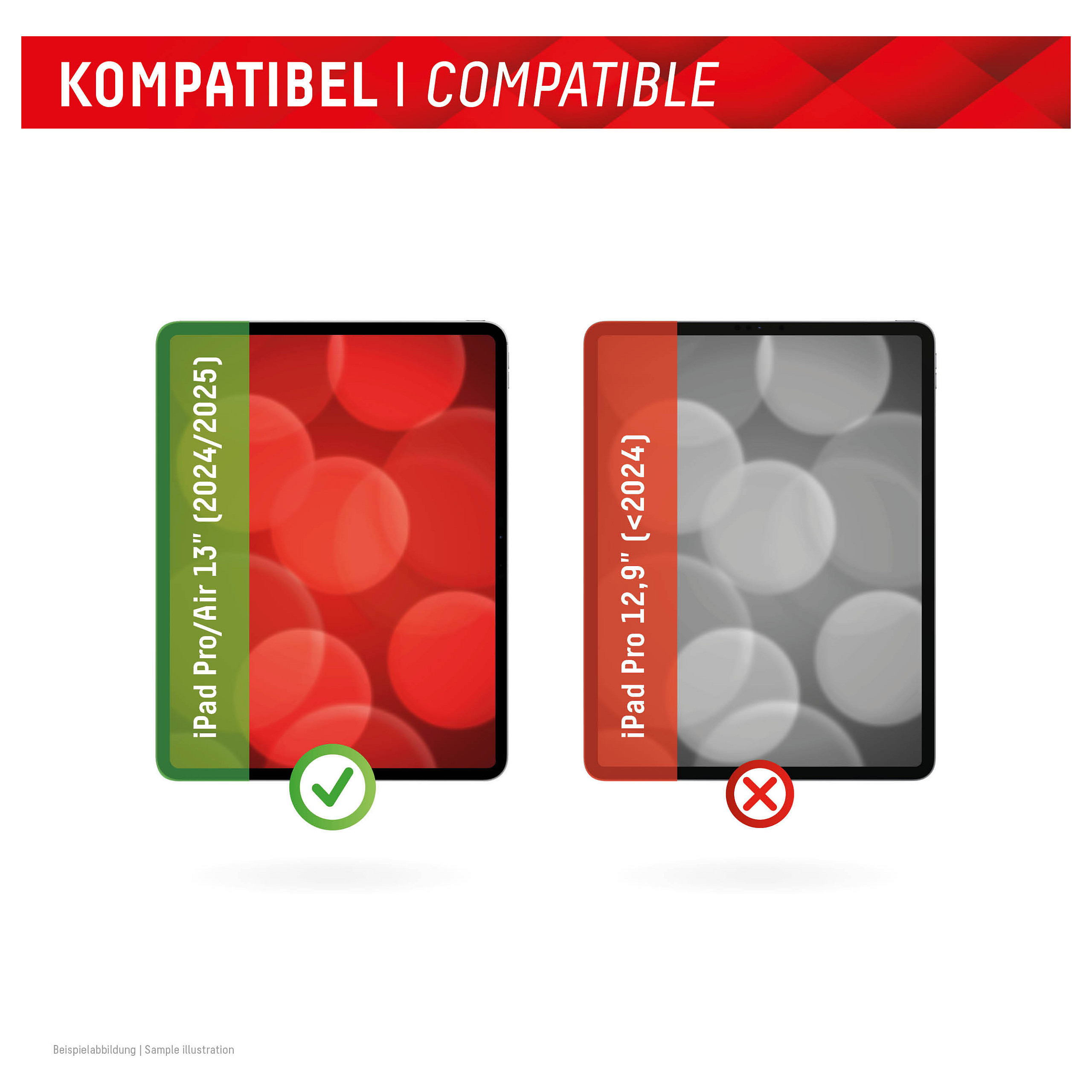 Mbrojtëse për ekran tablet Displex 01987 / iPad Pro 13" / iPad Air 13" / Film PaperSense 5H - Transparent - 6
