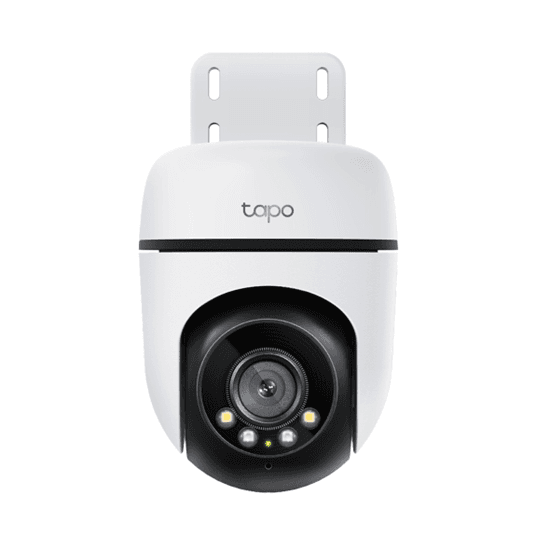 TP-Link Tapo C510W – Kamerë Sigurie IP, Pan/Tilt 360°, 2K 3MP, Wi-Fi 2.4GHz, Night Vision, IP65 – E Bardhë