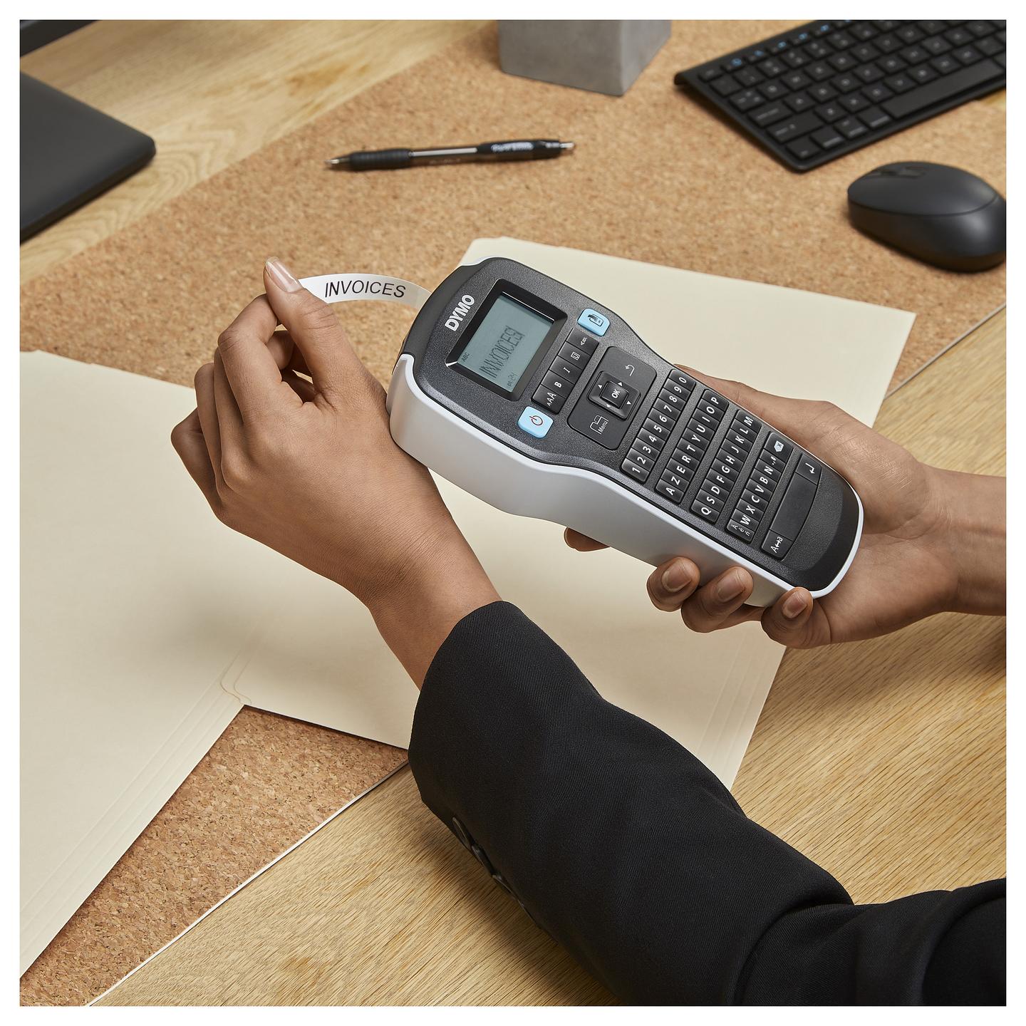 Printer Label DYMO LabelManager 160, Termo Transfer, 160 × 160 DPI, 12 mm/s, D1 6-12 mm, AZERTY - Zezë - 5