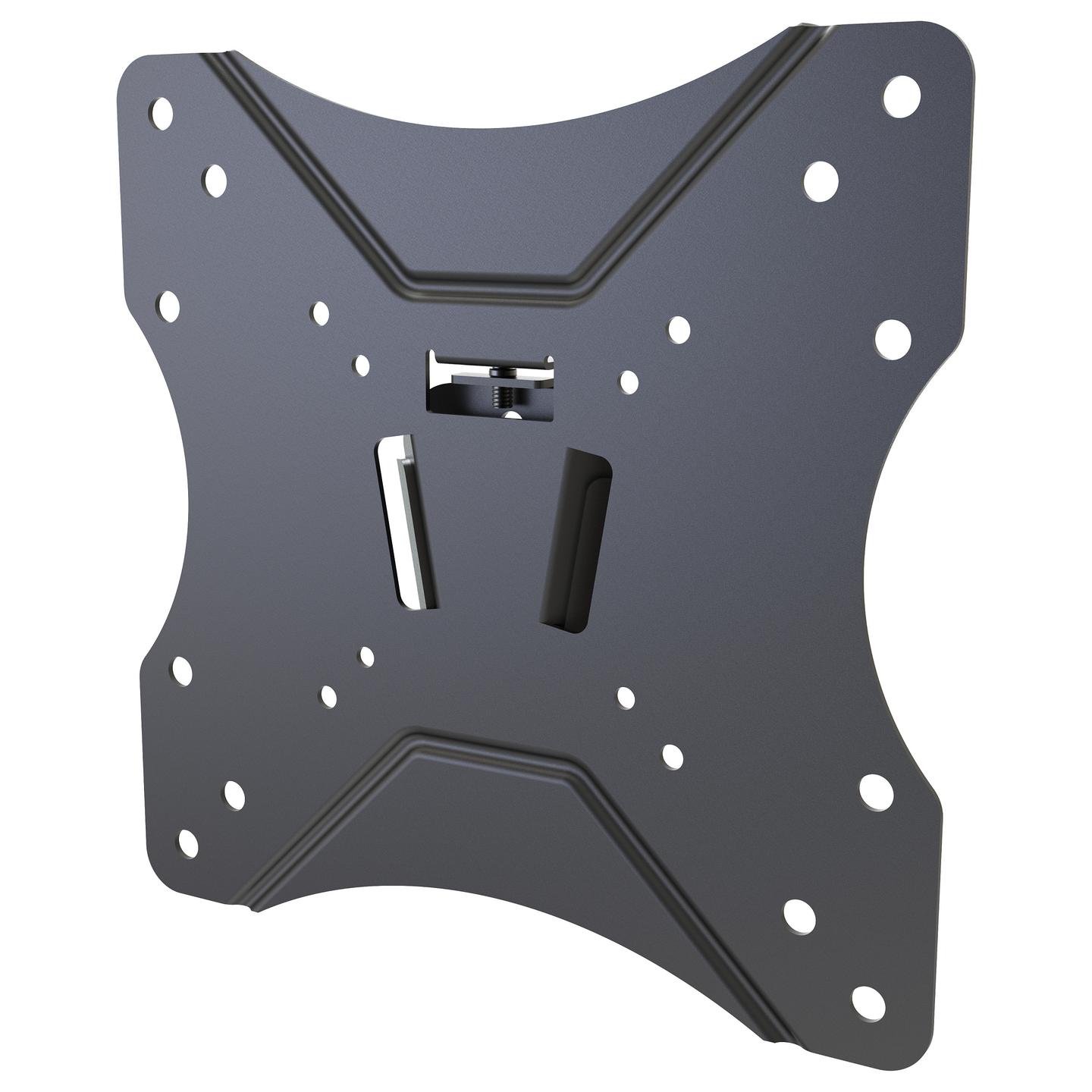 Mbajtëse për TV Vision VFM-W2X2V2 / 14–42" / deri 25kg / VESA 75x75–200x200 / Fikse në Mur / Lockable - Zezë - 2