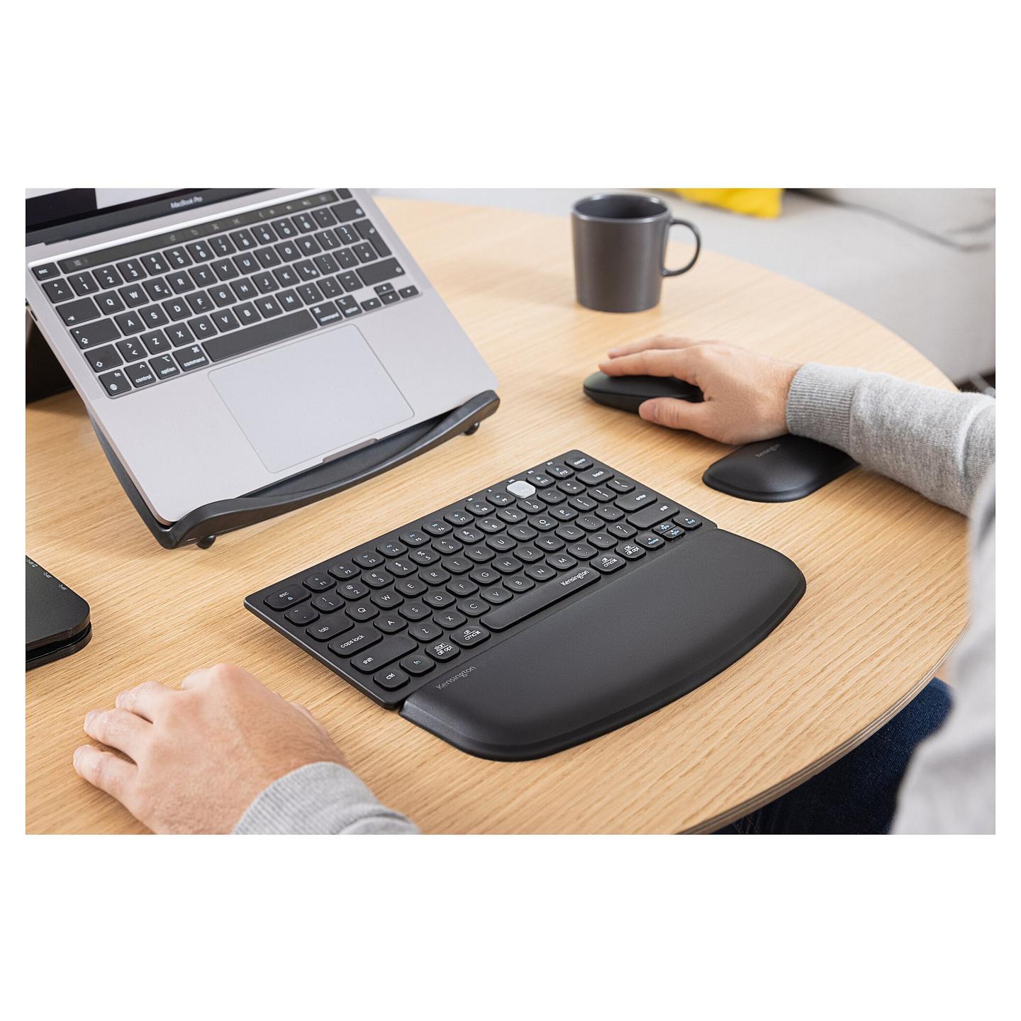 Mbështetëse për Kyçin Kensington ErgoSoft / Për Maus / Gel / Ergonomike / 73 × 153 × 18 mm / Bazë Kundër Rrëshqitjes - Zezë - 15