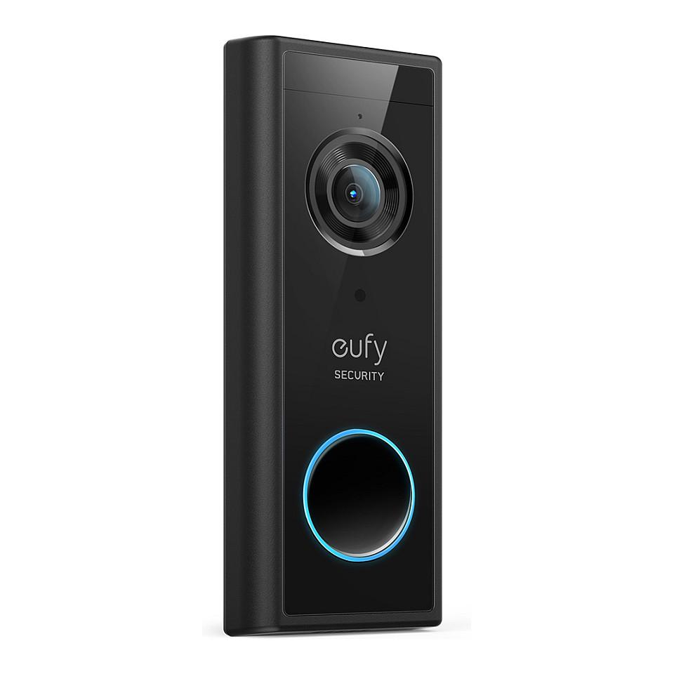Video Doorbell Kit eufy T82101W1, 2K, 160°, Wi-Fi, Bateri 6500mAh, IP65 - Zezë