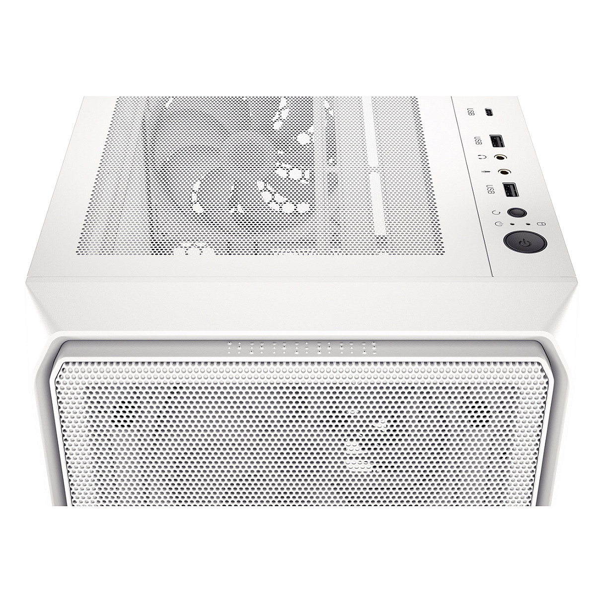 Kasë PC ENDORFY Arx 500 ARGB White / Mid Tower / ATX / 3x 140mm Front + 1x 140mm Rear Fan / ARGB / Mesh - Bardhë - 24