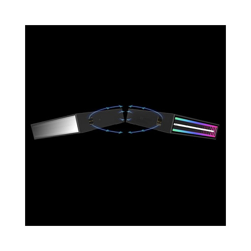Ftohës për Kasë Thermaltake SWAFAN 120 EX INFINITY / 120mm / 500-2000 RPM / ARGB / PWM / 3-Pack – Zezë - 4