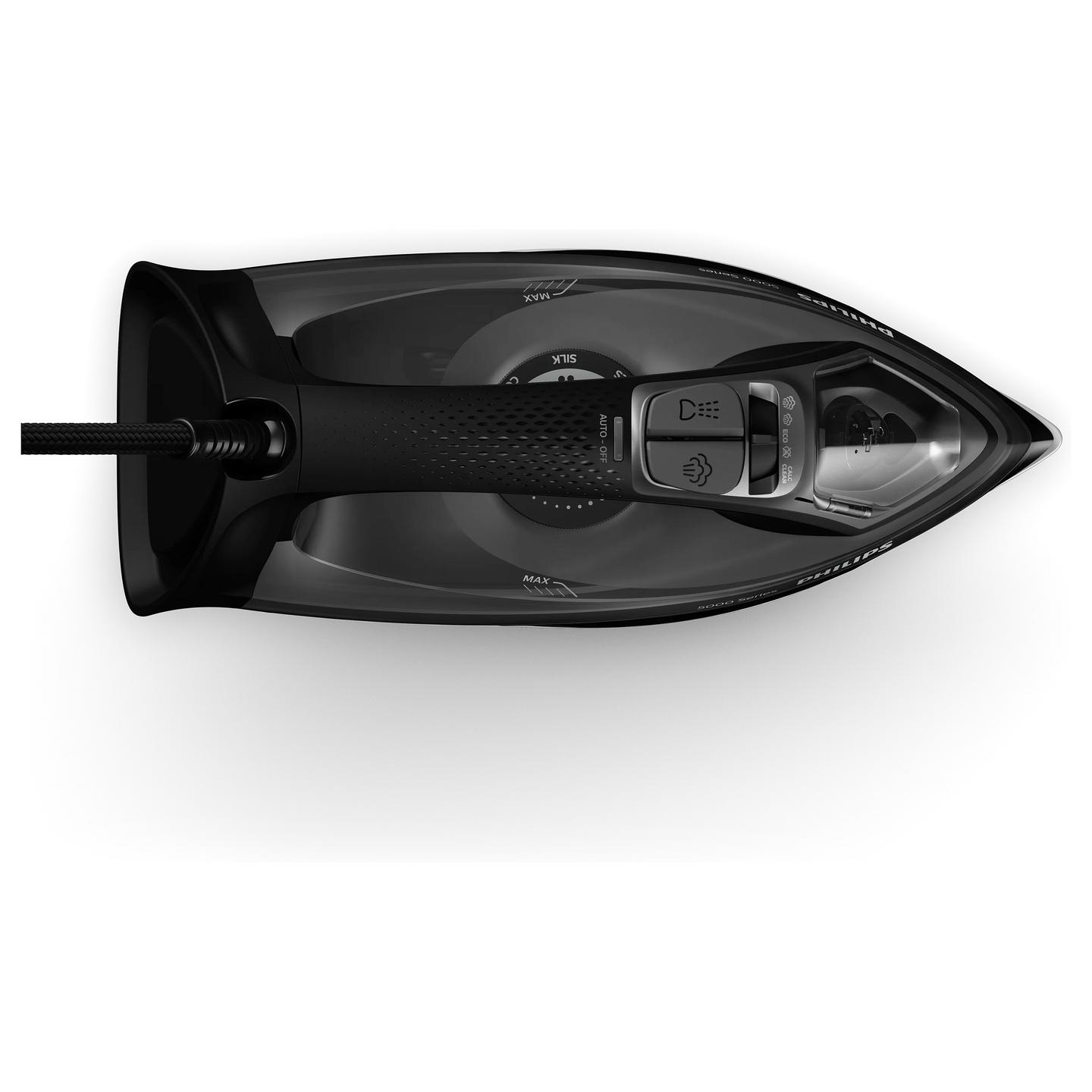 Hekur me avull Philips 5000 Series DST5040/80 / 2600W / SteamGlide Plus / 45g/min / Steam Boost 200g / 320ml – Zezë - 2