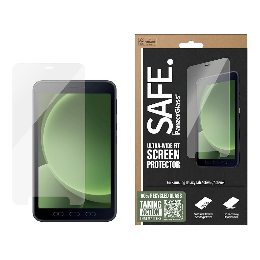 Xham mbrojtës PanzerGlass SAFE / Samsung Galaxy Tab Active5 / Active3 / Ultra-Wide Fit - Transparent - 2