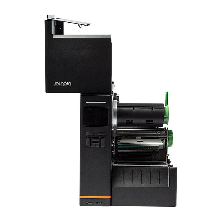 Printer Label Brother TJ-4420TN / Për Etiketa / Termal / 203 DPI / 104mm / 356 mm/sec / USB + LAN + Serial - Zezë - 3