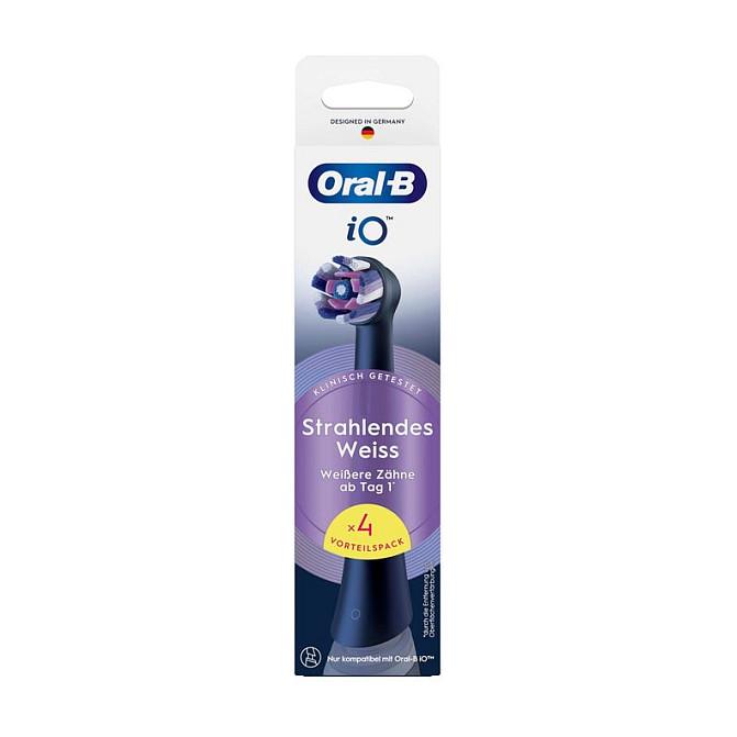 Koka zëvendësuese Oral-B iO Strahlendes Weiss, 4 copë - Zezë - 2