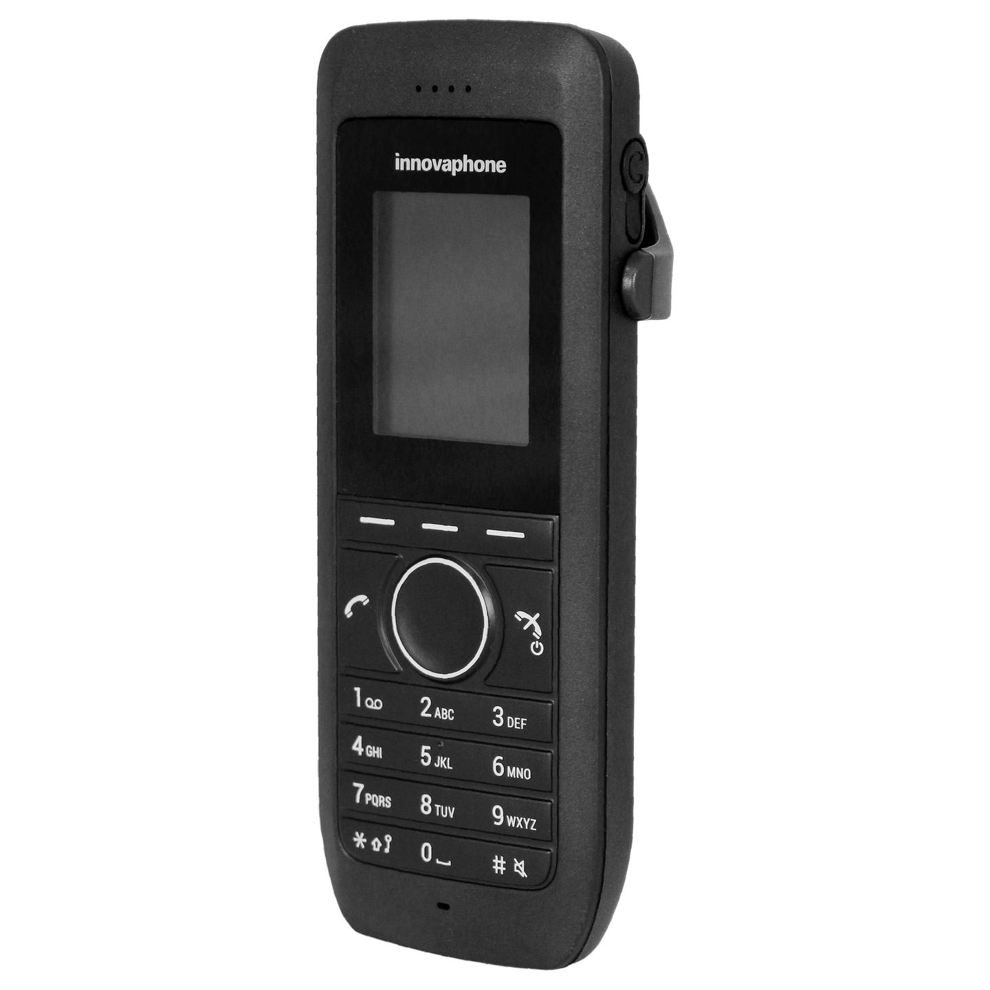 Telefon i Thjeshtë innovaphone IP64, DECT, Ekran me Ngjyra 1.8", IP40 - Zezë - 2