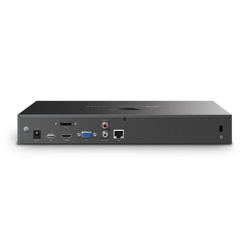NVR TP-Link VIGI NVR2016H, 16 Kanale IP, Rezolucion 4K HDMI, 2x SATA, H.265+, HDMI dhe VGA, 6x Alarm In, 4x Alarm Out - Zezë - 3
