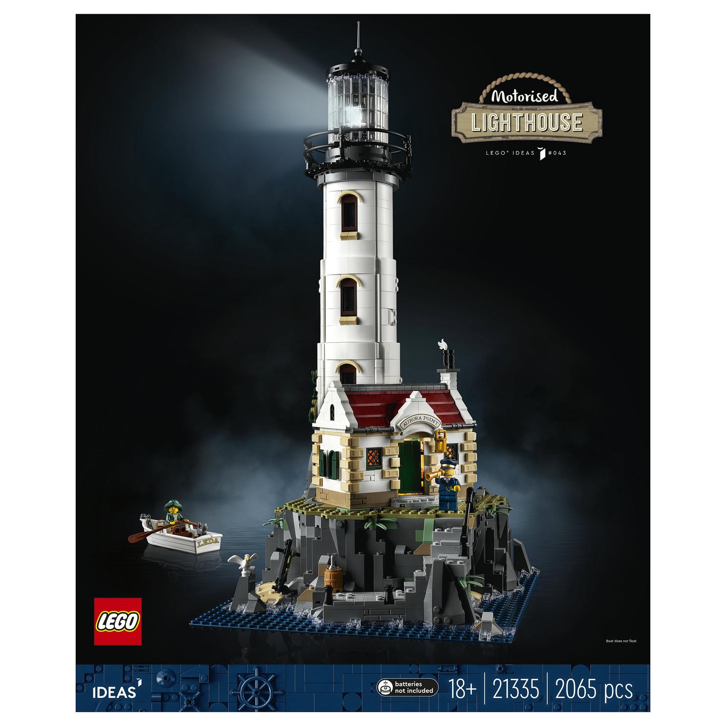 LEGO Ideas Motorised Lighthouse 21335 - 12