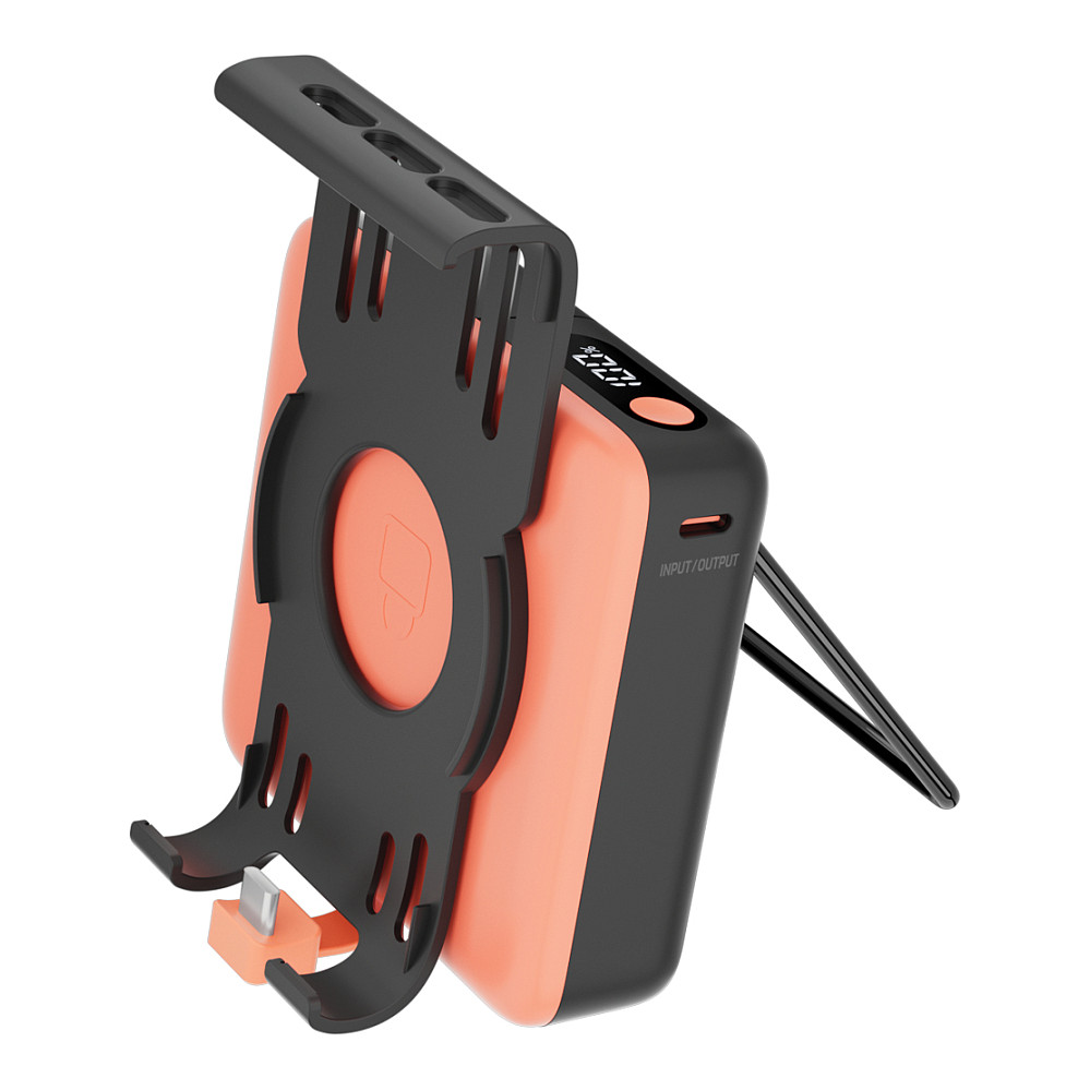 Powerbank Venom VS4957 / Nintendo Switch 2 / 20000mAh / Kickstand / LED - Zezë/Portokalli - 3
