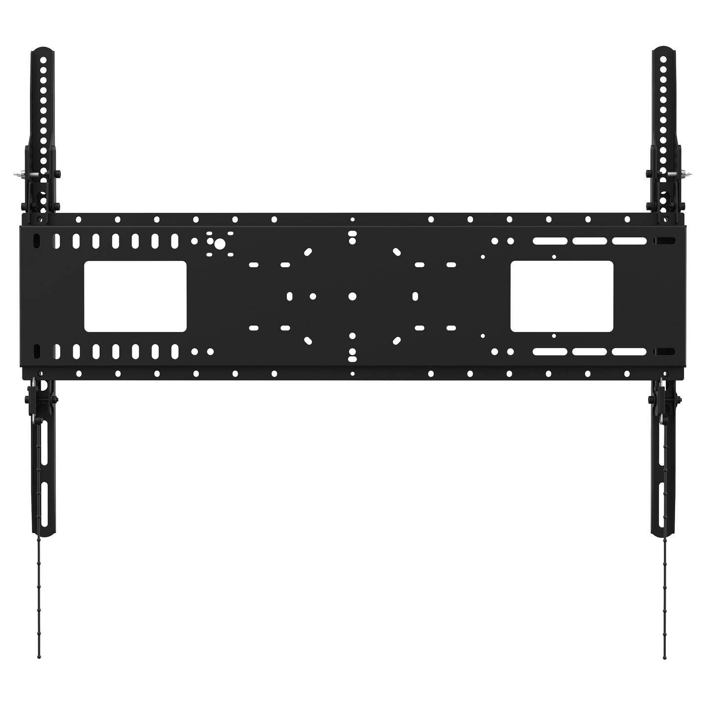 Mbajtëse për TV Vision VFM-W8X6T / 47–90" / deri 130kg / VESA 300x300–800x600 / Tilt 12° / Montim në Mur - Zezë - 3
