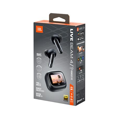 Kufje pa kabllo JBL Live Beam 4 / TWS / Bluetooth 6.0 / 10mm / 20-40000Hz / True Adaptive Noise Cancelling 2.0 / 6 Mikrofona - Zezë - 10