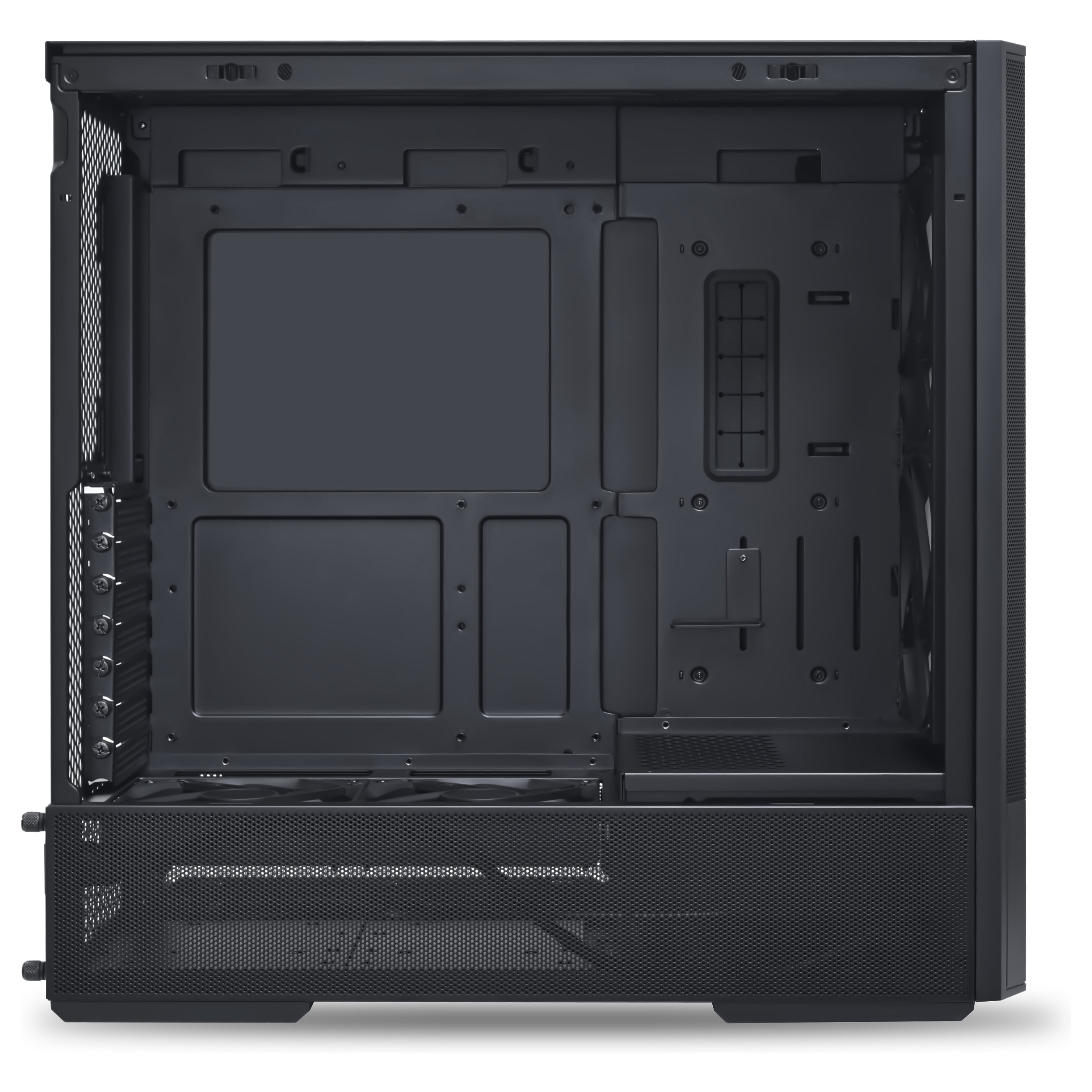 Kasë Lian Li LANCOOL 207 / Midi Tower / ATX / 2x 140mm ARGB + 2x 120mm PWM Fan / Tempered Glass - Zezë - 10