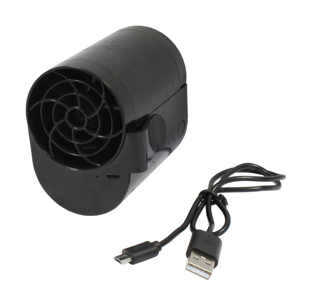 Ventilator për Grill Synergy 21 Consumer Grillföhn, 6.5W, 5V, 3 Nivele Fuqie, USB - Zezë