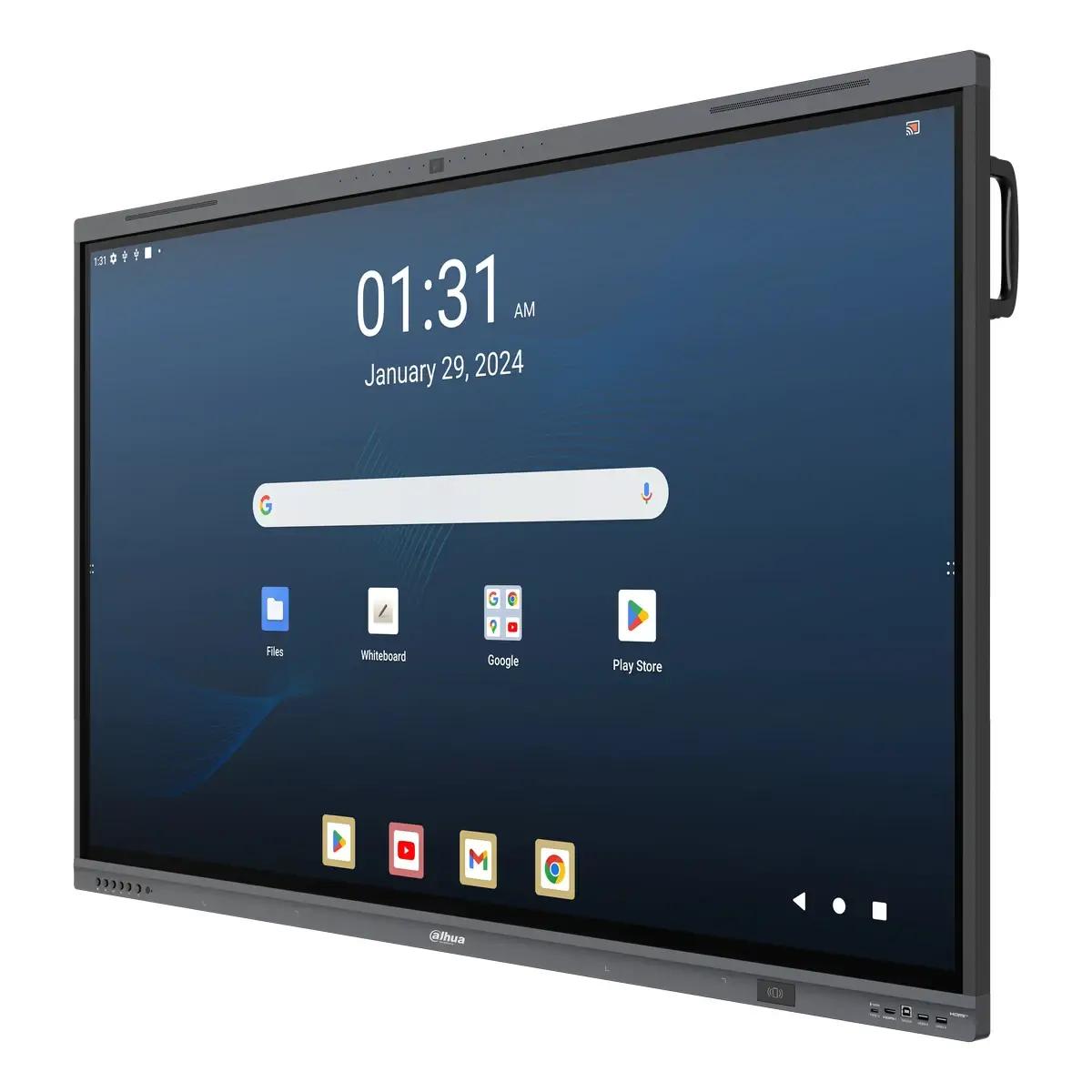 Interaktiv (Smart Board) Dahua DHI-LPH86-MC480-U, 86", 4K UHD IPS, Touch IR, 8GB, 128GB, 4× HDMI, DisplayPort, USB-C, 5× USB-A - Zezë - 3
