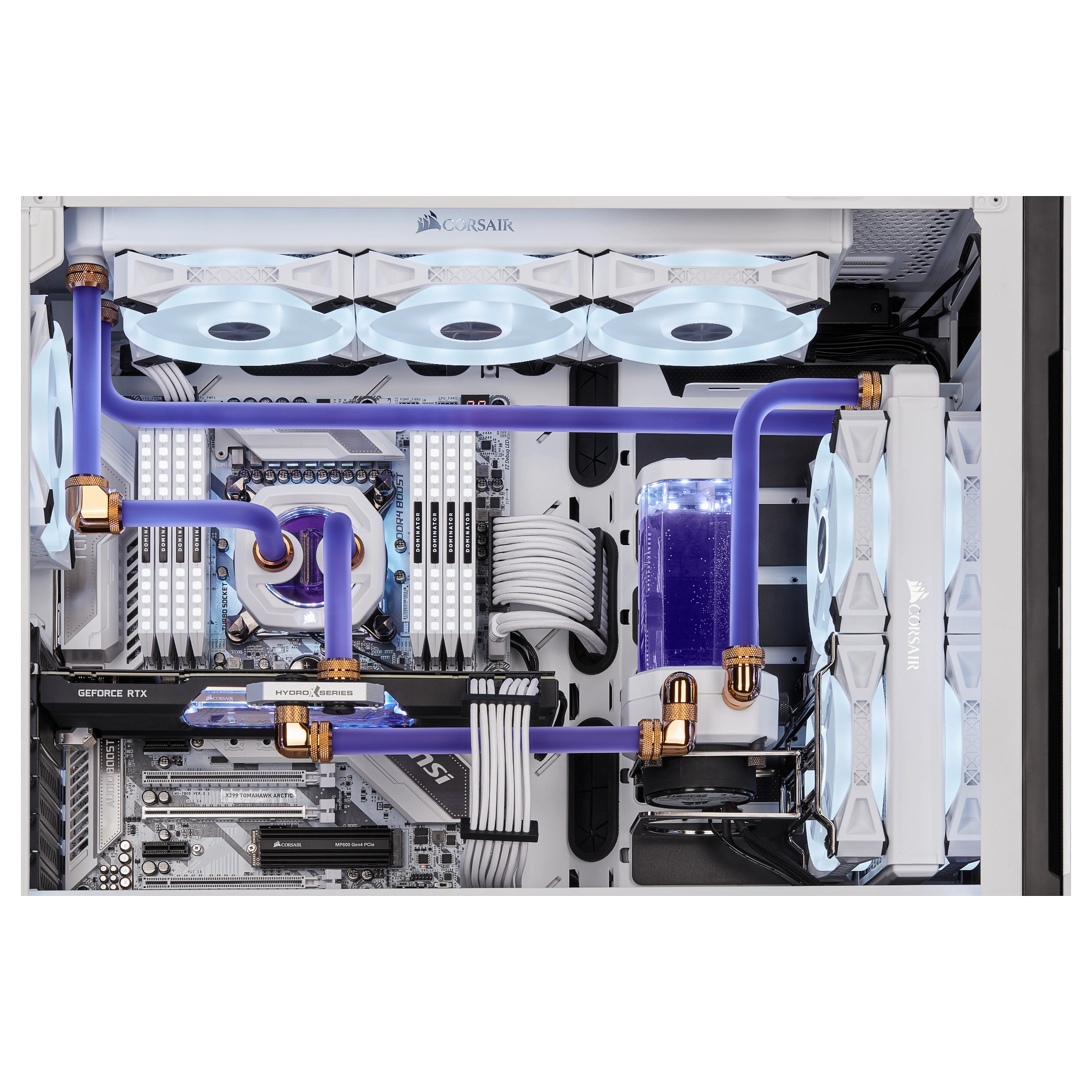 Aksesor për Ftohës Corsair Hydro X Series XT Hardline Tubing / PMMA / 14mm OD / 3×1m / Transparent / Custom Watercooling - 9