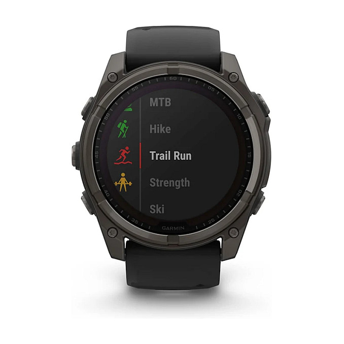 Orë e Mençur Garmin fēnix 8 Solar Sapphire 51mm / AMOLED 1.4" / GPS Multisport / Titanium / Sportive & Shëndetësore - E Zezë - 7