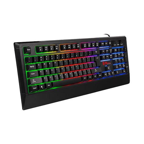 Combo (Tastierë & Maus) Thermaltake Tt eSPORTS Challenger Combo / KB-CHC-MSBBOI-US / Wired USB / US Layout / Membrane / 2400 DPI / RGB – Zezë - 4