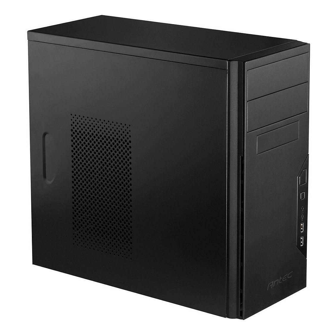 Kasë PC Antec VSK3000B-U3/U2 / Mini Tower / Micro-ATX + Mini-ITX / 1x 92mm Fan / ATX PSU - Zezë - 8