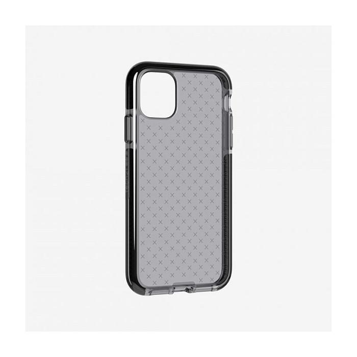 Case për Telefon Tech21 Evo Check, iPhone 11, Mbrojtje nga Rëniet deri në 3,6 m, Model me Kuadrate, Karikim pa Kabllo – Gri - 3