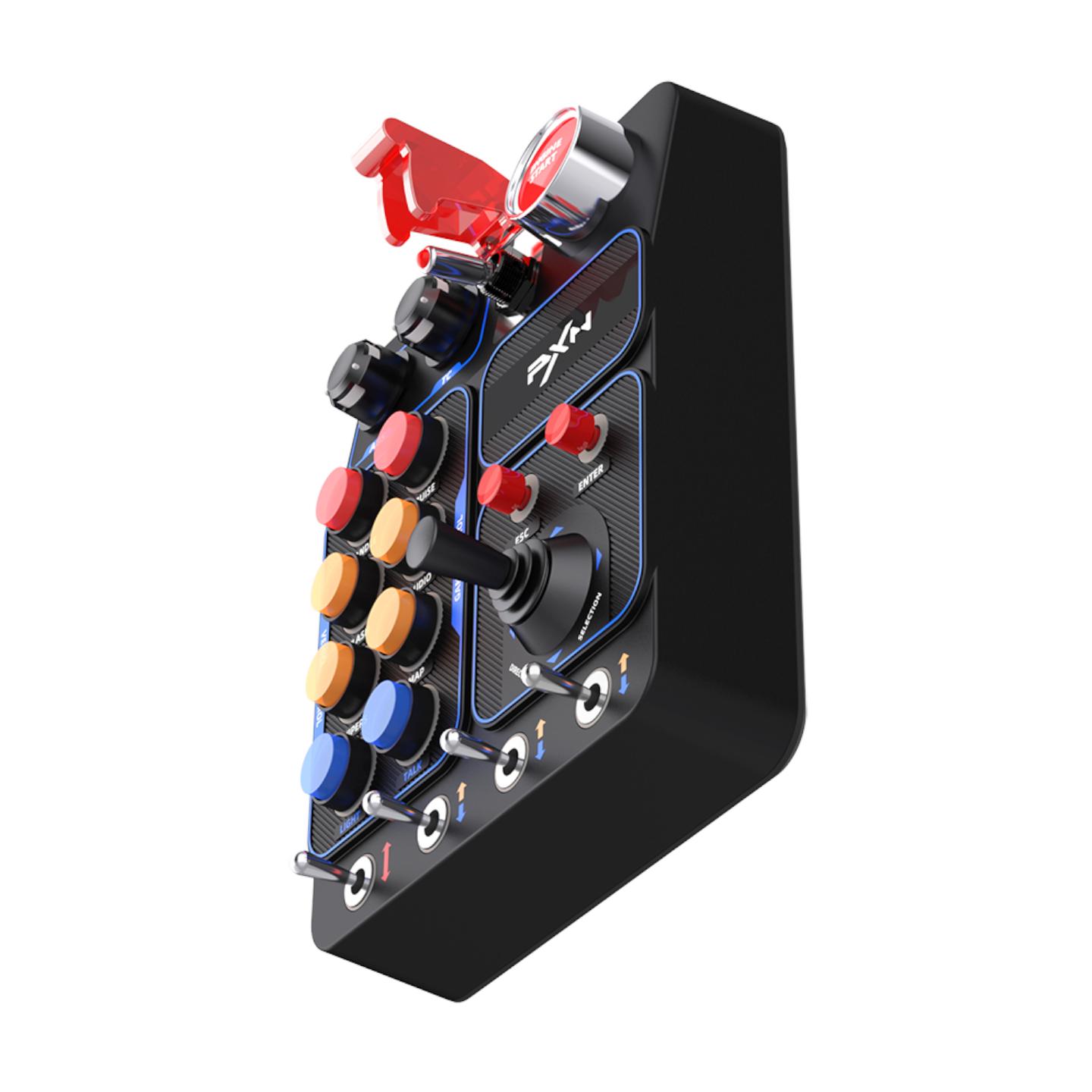 Panel Kontrolli PXN CB1 / 30 Butona të Programueshëm / RGB / USB – Zezë - 4