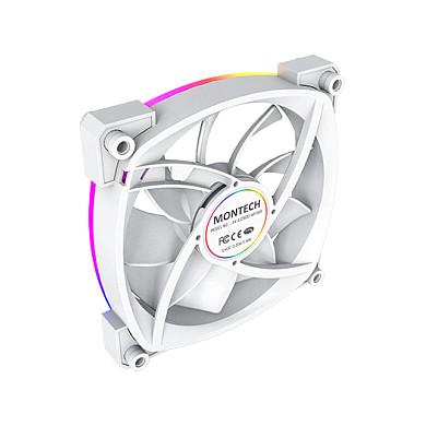 Ftohës për Kasë Montech AX120 / 120mm / 720-1760 RPM / ARGB / PWM – Bardhë - 4
