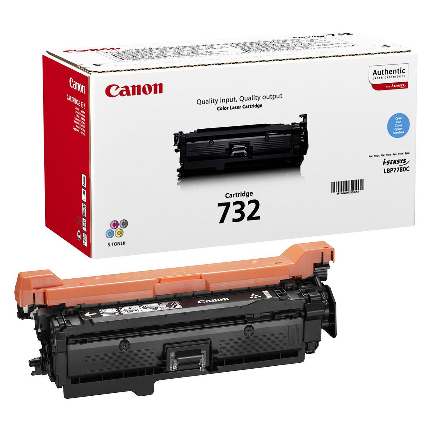 Toner Canon 732C, 6,400 faqe - Blu - 2