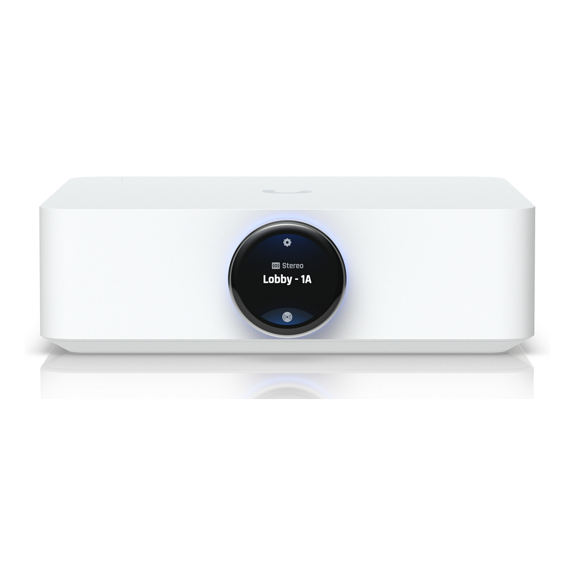 Ubiquiti UniFi PowerAmp UPL-Amp-W Network Audio Amplifier / 2×130W / Stereo / HDMI eARC / Wi-Fi / Gigabit Ethernet – White - 3