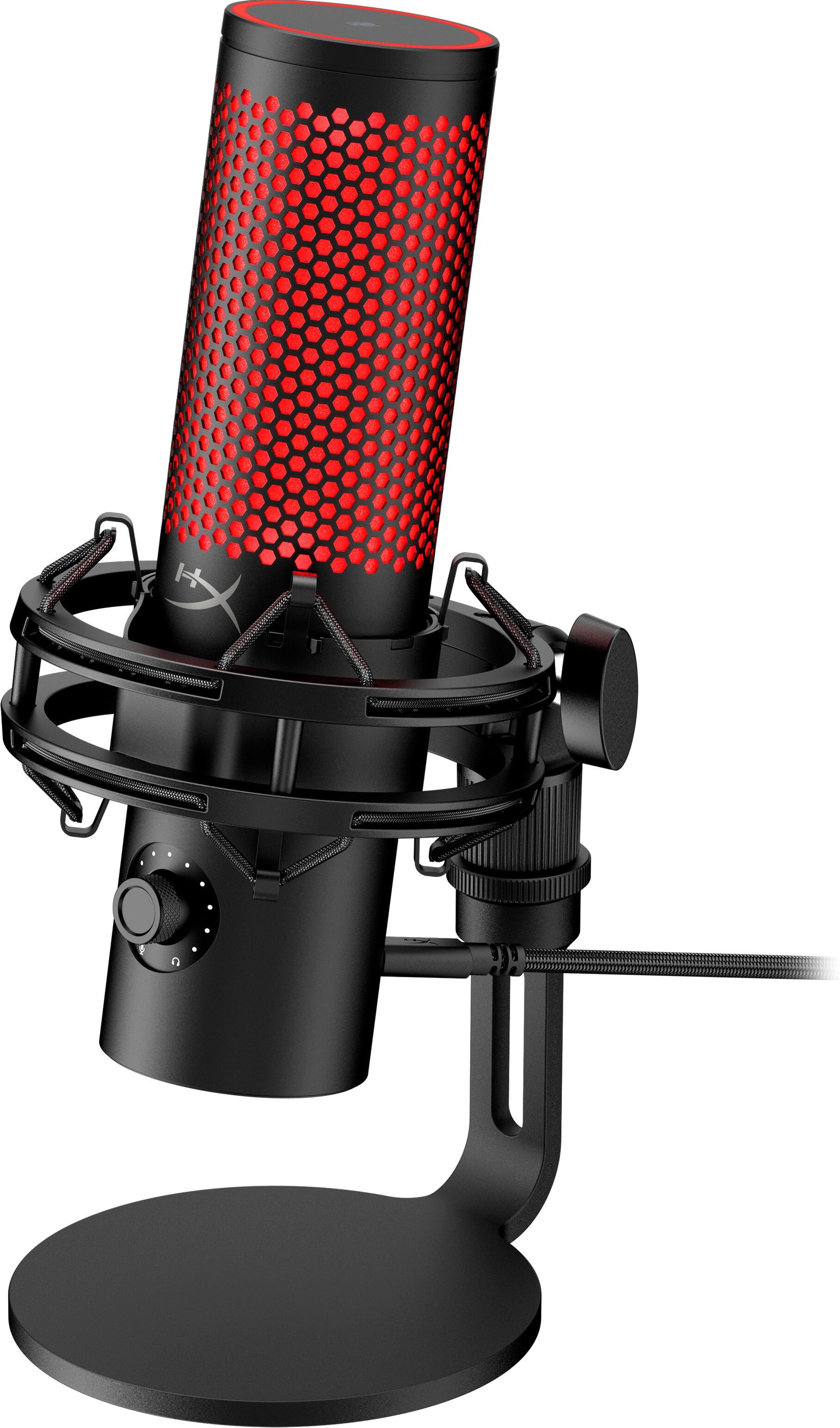 Mikrofon HyperX QuadCast 2 / 20Hz - 20kHz / -7.5dB / USB-C/3.5mm - Zezë / Kuqe - 2
