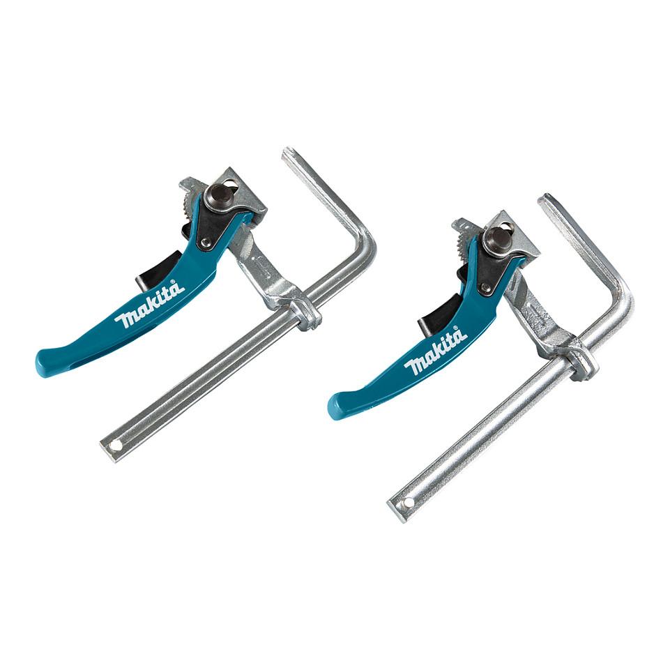 Set Kapësesh për Shinë Udhëzuese Makita 199826-6, Lirim i Shpejtë, 2 Copë, 140mm - 10