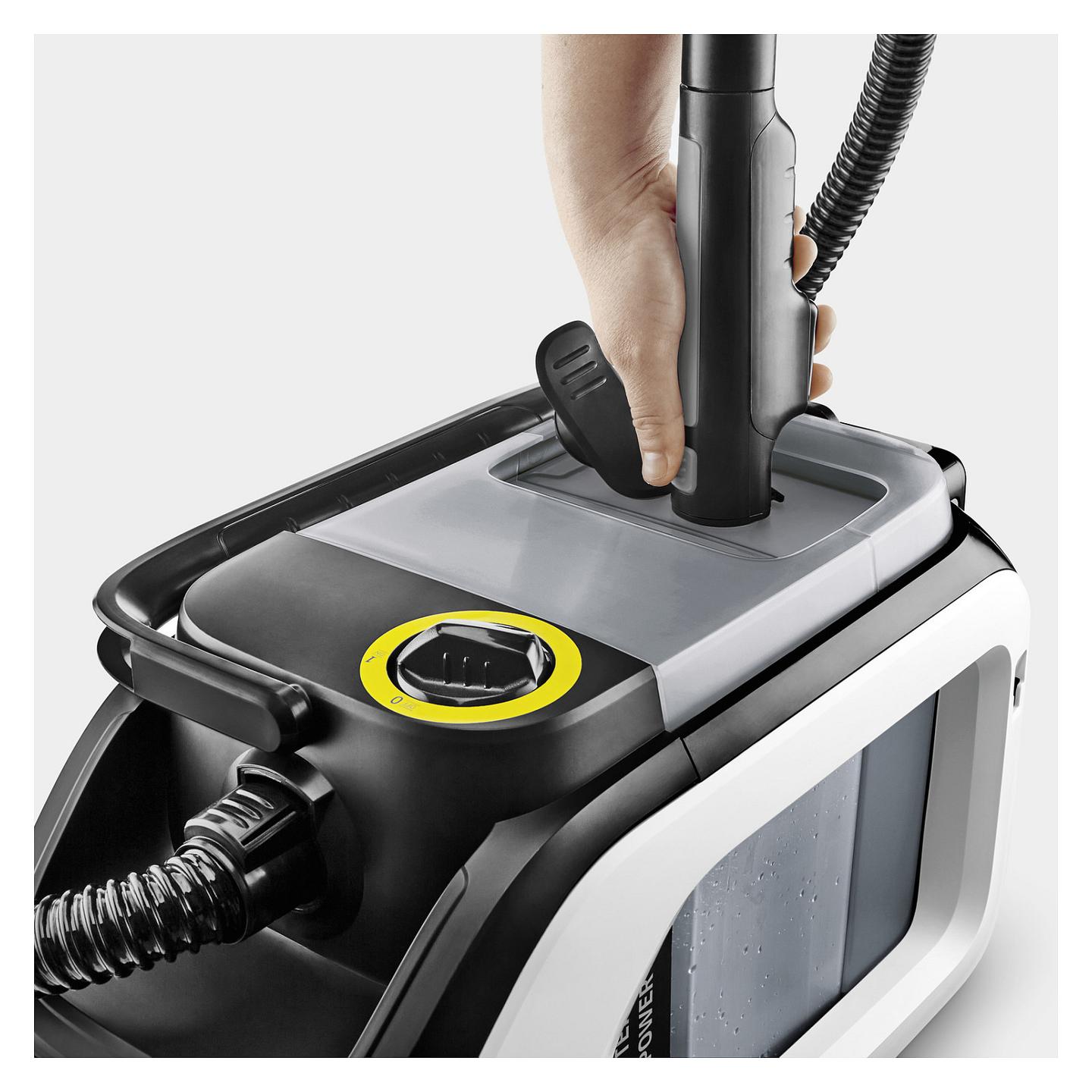 Pastrues për qilima dhe tekstil Kärcher SE 3-18 Compact / 18V / 3.1L / 2.9L / Cordless - Zezë/Bardhë - 3