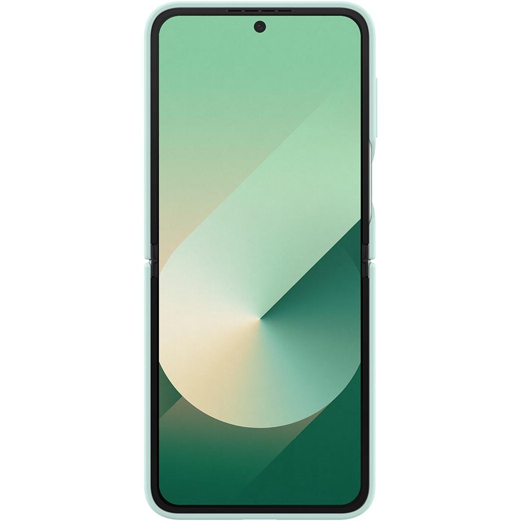 Aksesorë për telefon Samsung / Silicone Case with Ring / Galaxy Z Flip6 – Gjelbër - 2